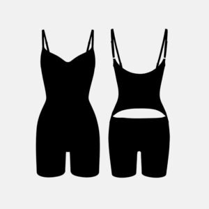 Sculpting Open-Back Bodyshort